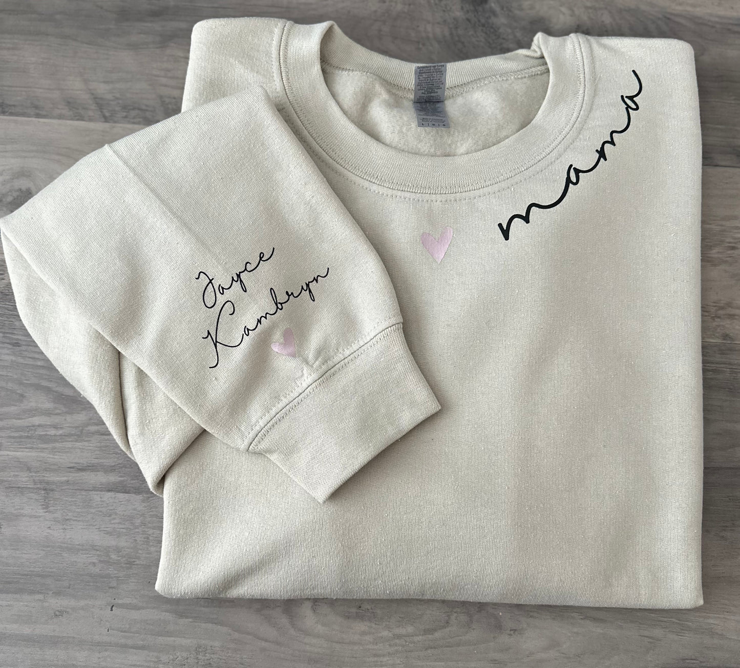 MAMA Neckline Crewneck