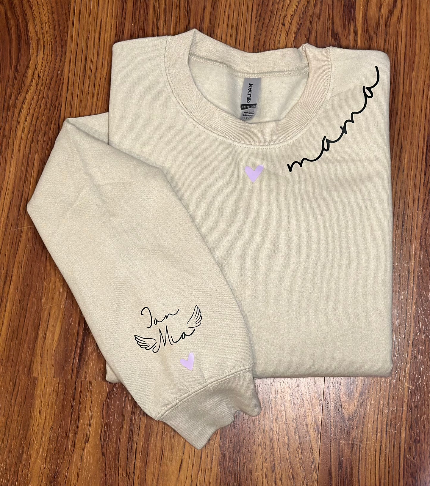 MAMA Neckline Crewneck