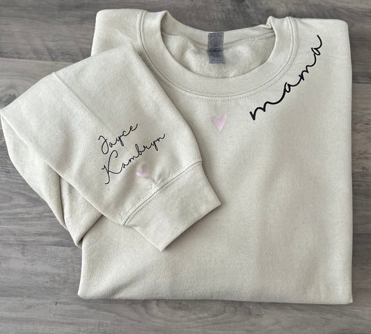 MAMA Neckline Crewneck