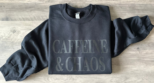 Caffeine & Chaos Crewneck